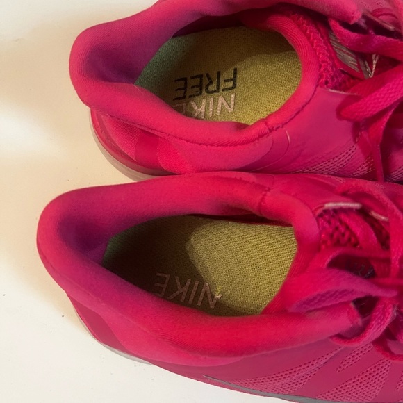 Nike Women's Free 4.0 v4 642200 678 Running Shoes Sz 9 Vivid Pink/White - Picture 8 of 8